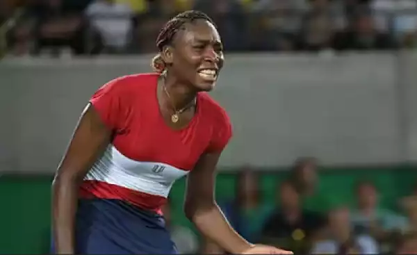 Aww Venus Williams Crashes Out In First Round Of Olympics
